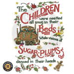 SUGAR PLUMS EMBROIDERY PATTERN