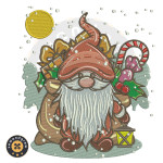 LANTERN CHRISTMAS EMBROIDERY PATTERN