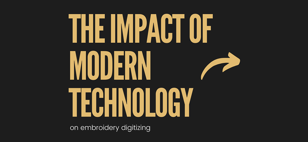 The impact of technology on embroidery digitizing
