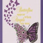 Butterflies Appear Cross Stitch