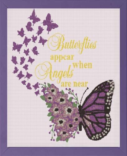 Butterflies Appear Cross Stitch