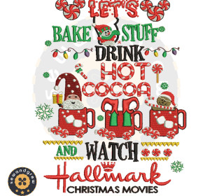 Candy Watch Hallmark Embroidery Design