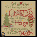 TWAS THE NIGHT BEFORE CROSS STITCH