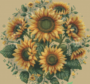 Sunflower Cross Stitch