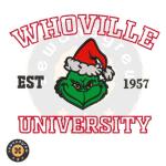 Whoville Grinch Uni Embroidery Design