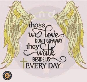 Soul Love Wings Cross Stitch