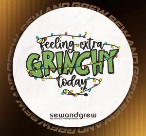 Feeling extra Grinchy Embroidery Design