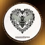 FSL Bee Heart Embroidery design