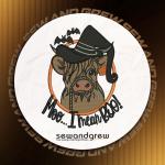 Halloween Highland Cow Embroidery Design