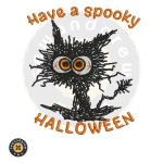 Spooky Halloween Embroidery Design