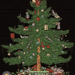 Spode Tree Cross-Stitch Design