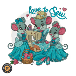 LOVE TO SEW EMBROIDEY DESIGN