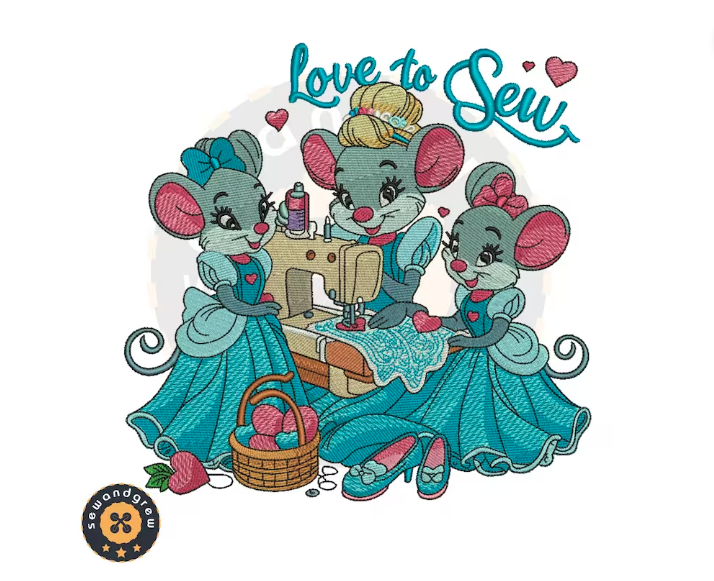 LOVE TO SEW EMBROIDEY DESIGN