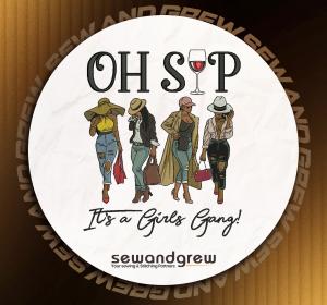Oh Sip Logo Embroidery Design