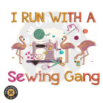 Sewing Gang Embroidery Design