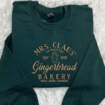 Mrs Claus Gingerbread Embroidery Design