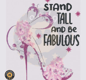 Be Fabulous Cross Stitch Embroidery