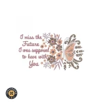 Future Butterfly Embroidery Design
