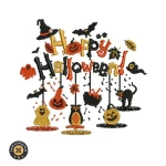Happy Halloween Embroidery Design