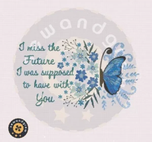 Future Butterfly Cross Stitch