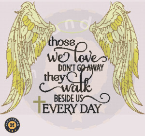Soul Love Wings Cross Stitch Embroidery