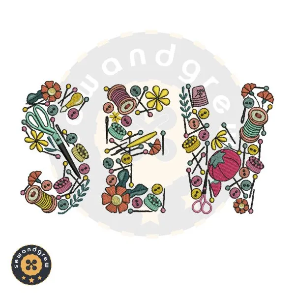 The Sew Embroidery Design