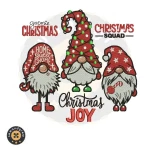 Home Sweet Gnome Embroidery Design