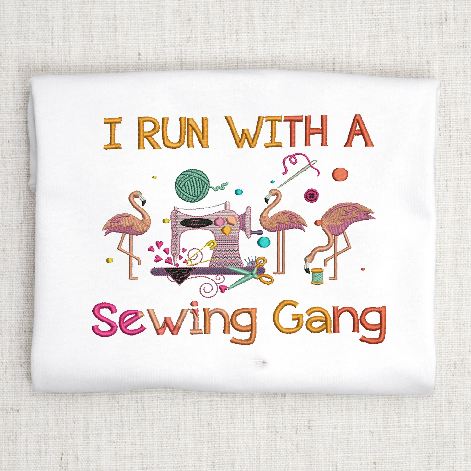 Sewing Gang Embroidery Design