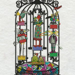 Sewing Cage Embroidery Design