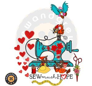 Sew Much Hope Embroidery Design