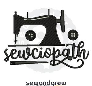 Sewciopath Embroidery Design