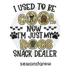 SNACK DEALER Embroidery Design