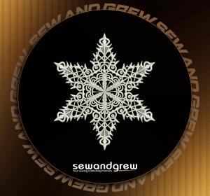 FSL Snowflake Embroidery design