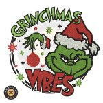GRINCHMAS VIBES EMBROIDERY