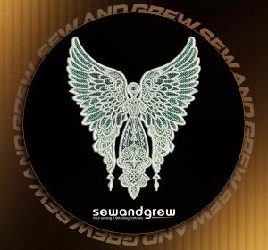 FSL Angel Embroidery Design
