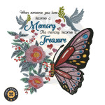Memory Treasure Embroidery Design